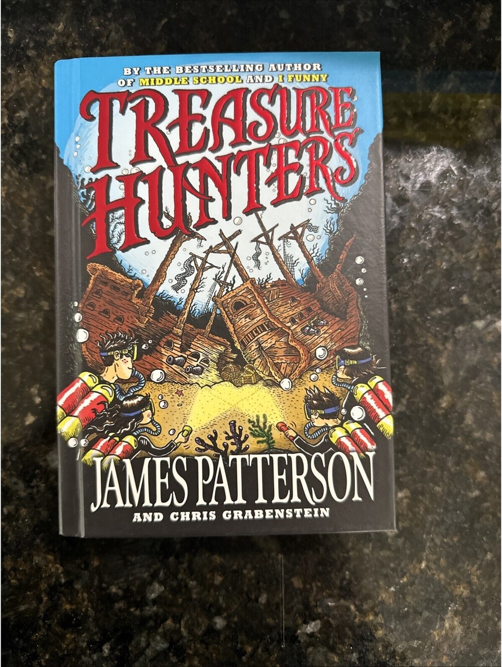 Treasure Hunters by Chris Grabenstein and James Patterson (2013, Hardcover)
